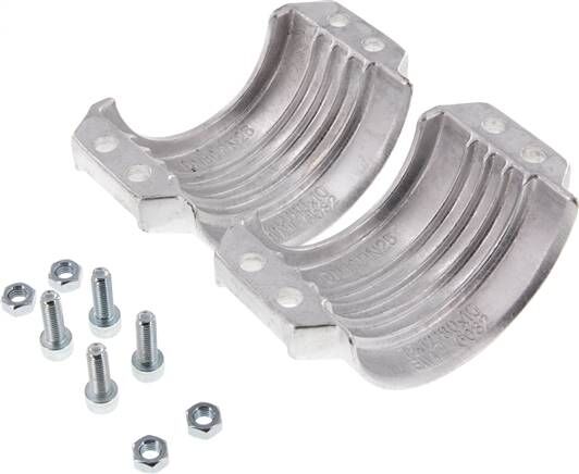 Coupelles de serrage 98 - 101mm, aluminium, EN14420-3 (DIN2817)