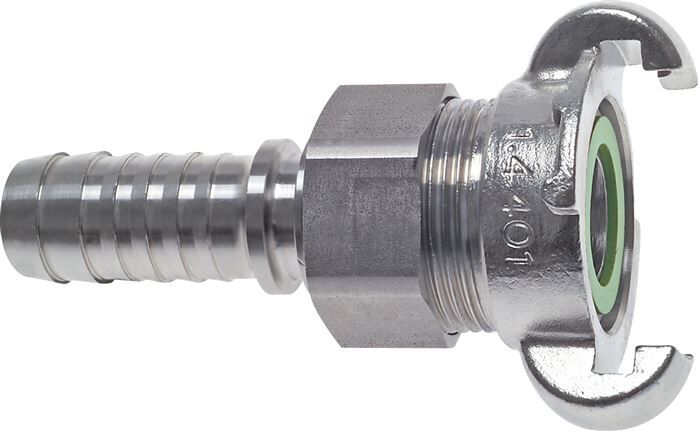 Attacco di sicurezza per compressore. Tubo da 19 (3/4") mm, acciaio inox