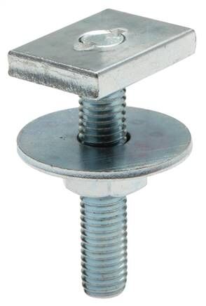 Vite testa martello HS M 8x80, acciaio zincato (33 x 23 x 6), FI HS 38 M8X80