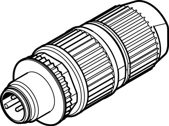 FESTO NECU-S-M12G4-HX-Q7 (564947) Stecker