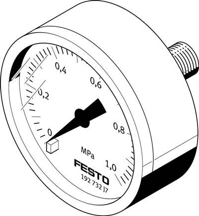 FESTO MA-50-1-G1/4-MPA (192734) Manometer