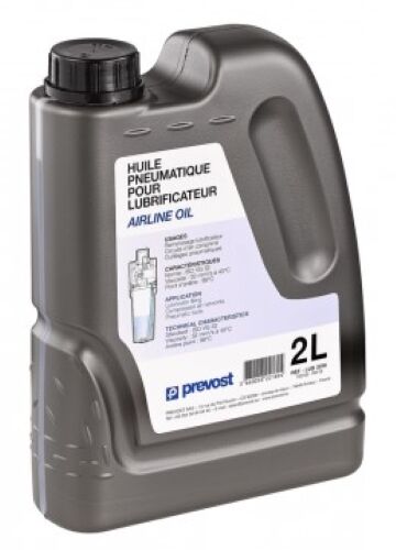 Olio per aria compressa Prevost per oliatori, utensili pneumatici | 2 litri