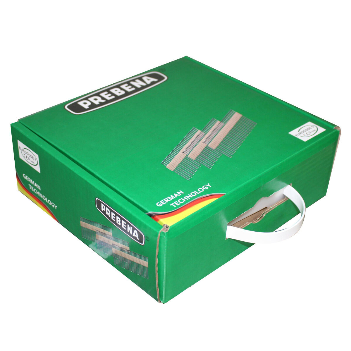 Prebena Rundkopf-Streifennägel RKP31/90BKRI Blank Ringschaft Papiergebunden