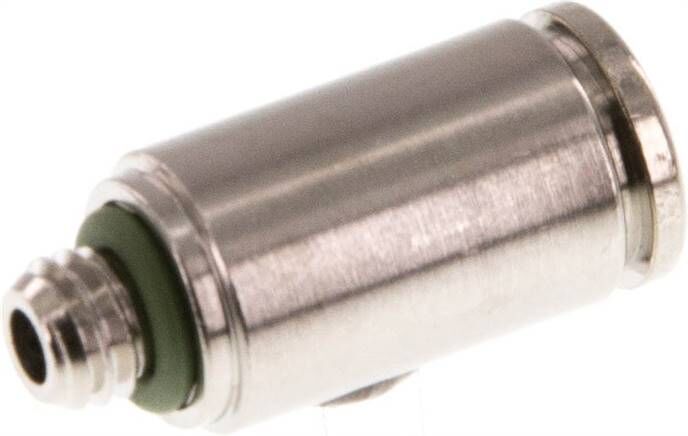 Raccord droit enfichable M 5-4mm, IQS-MSV (haute température), joint FKM