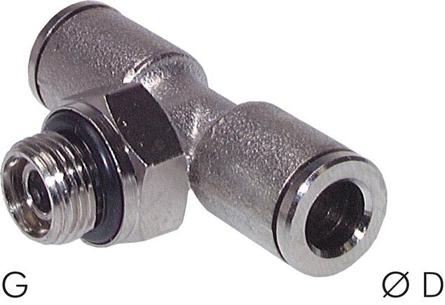 Connettore a T push-in G 1/2"-12mm, serie CV