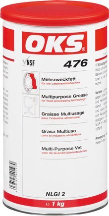 OKS 476 - Grasso multiuso (NSF H1), lattina da 1 kg