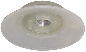 Ventosa piatta (rotonda) tipo PFG diametro: 15 mm / materiale: silicone 108450