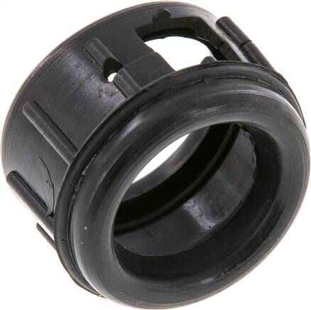 Tappo di protezione per manometro in gomma, 40 mm, nero