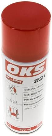 OKS 221, MoS2 Paste Rapid - bomboletta spray da 400 ml