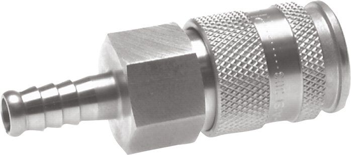Attacco rapido (NW10) Tubo da 13 (1/2")mm, acciaio inox