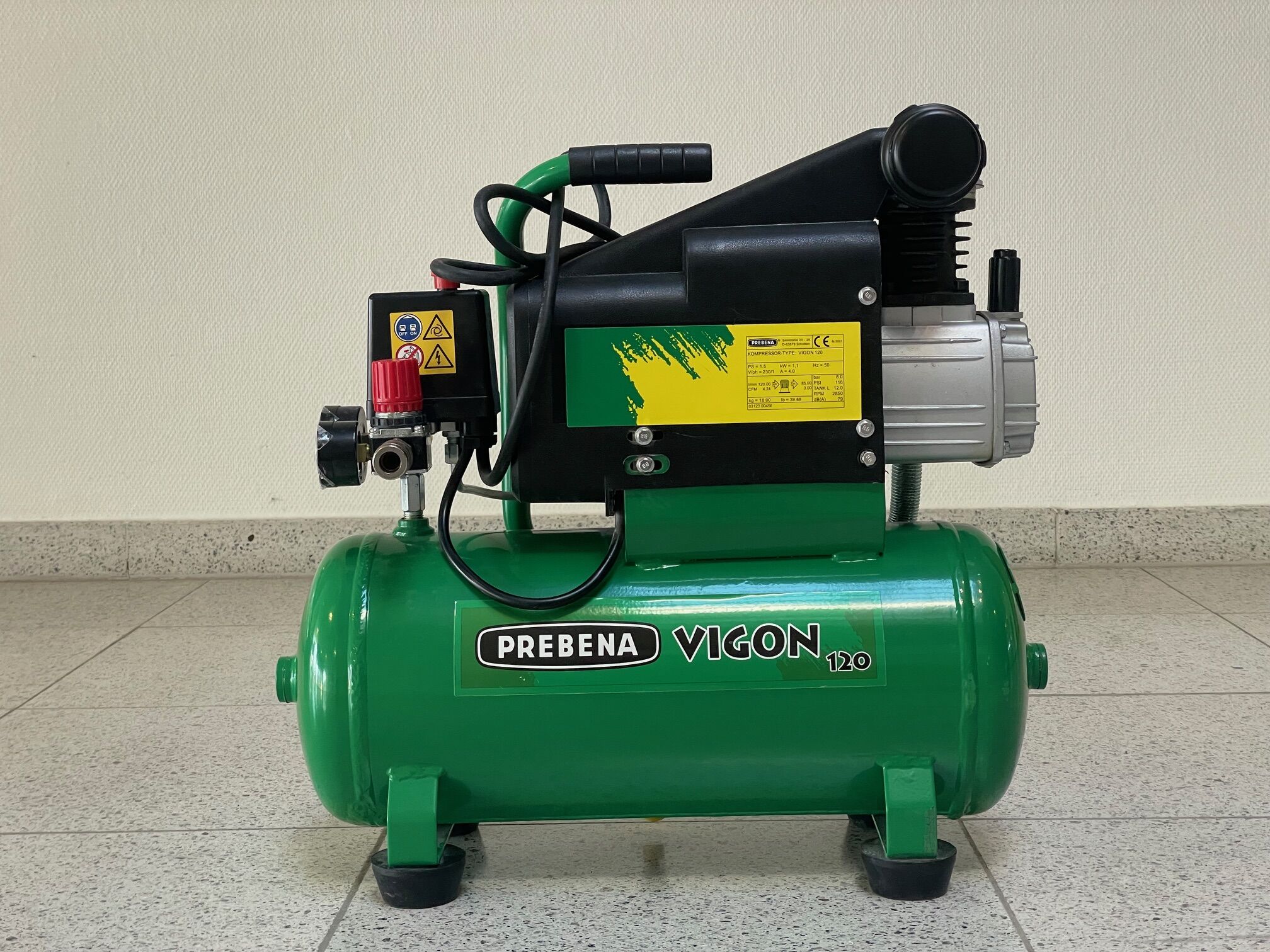 Prebena Kolbenkompressor VIGON 120 8 bar