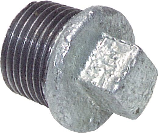 Tappo di chiusura esterno vct. R 3/4", ghisa malleabile zincata