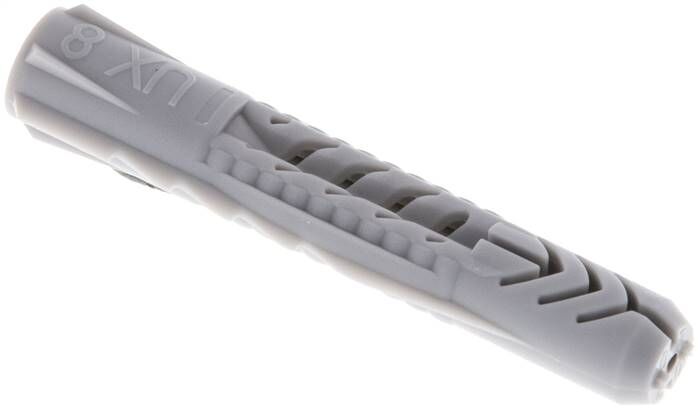 Tasselli FISCHER, UX 8x50 senza bordo, confezione da 100 pezzi
