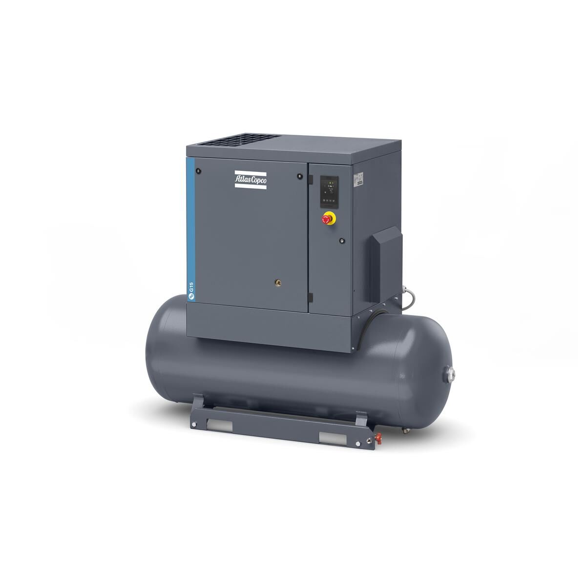 Compressore a vite Atlas Copco G 15 P - 10 bar  incl. serbatoio 270 litri