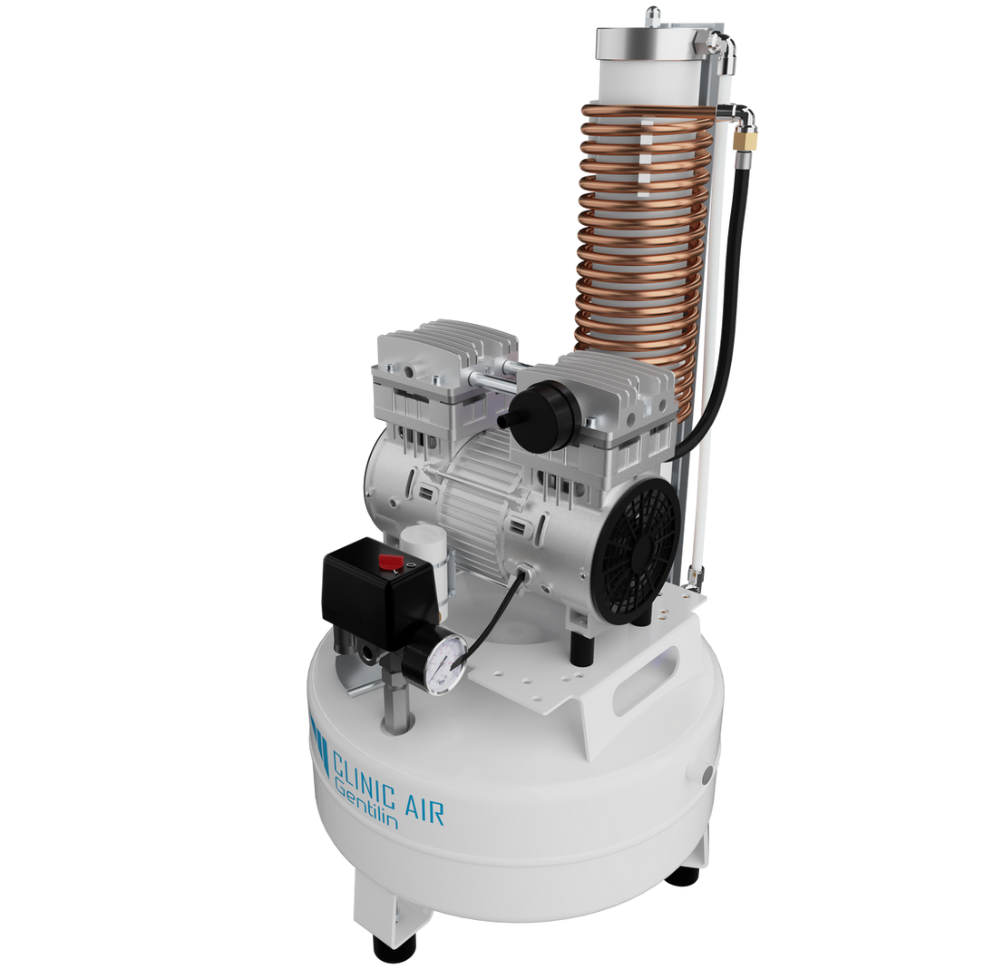 Compressore Gentilin oil-free Compressore a pistoni Smart Dry 1,25 | con essiccatore ad adsorbimento