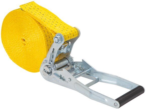 Cinghia di ancoraggio a cricchetto (50 mm) 8 m, 5.000 daN, cricchetto a pressione, 1 pezzo