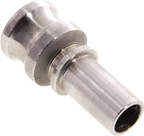 Tappo camlock DIN/EN (E/EC) Tubo flessibile da 19 (3/4")mm, acciaio inox (1.4408)