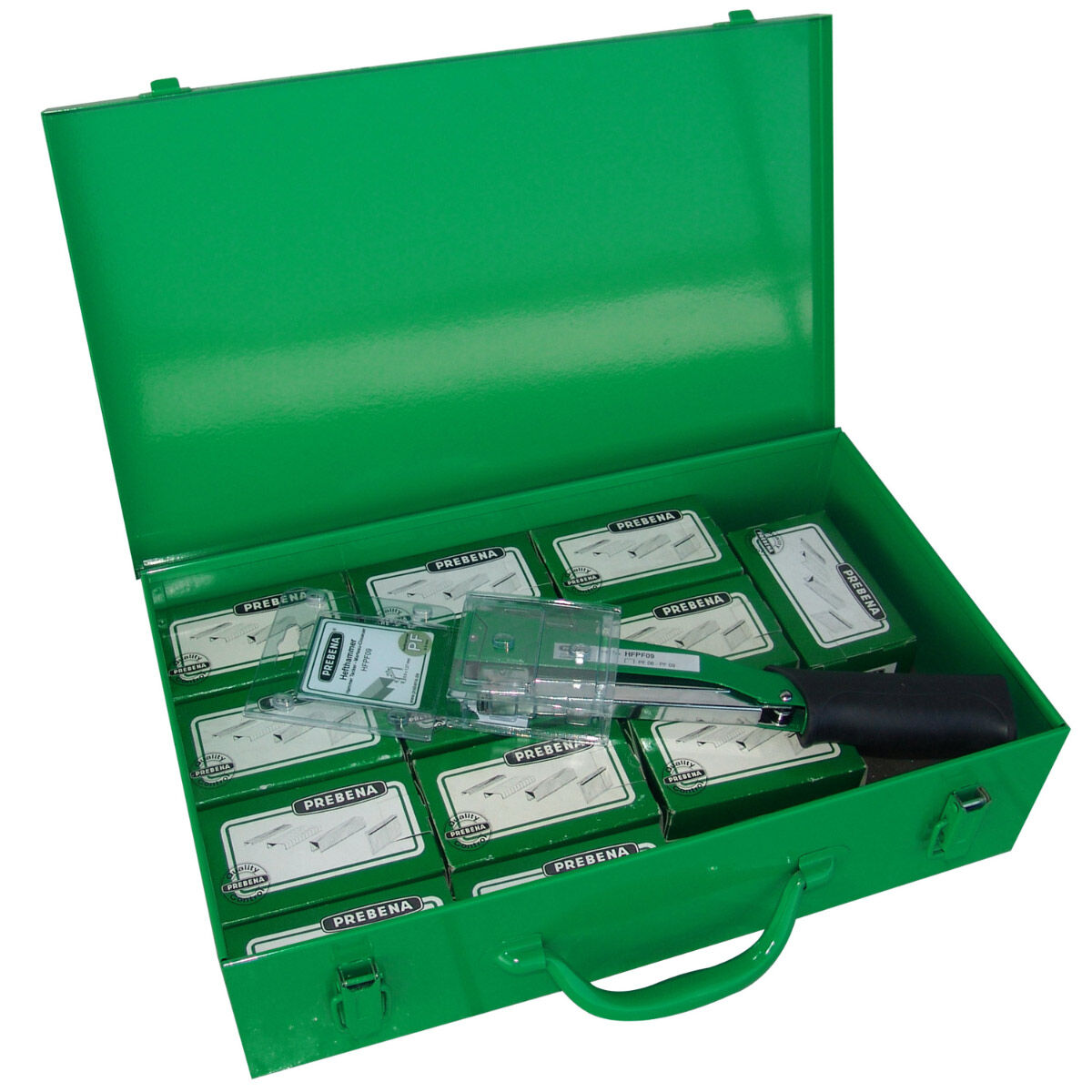 AKTION Prebena Hefthammer Kraftpaket HFPF01 + Druckluftnagler DNPF16