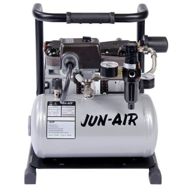 JUN-AIR leiser Kompressor 87R-4B ölfrei mit Filterdruckminderer JUNAIR