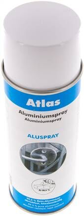 Spray aluminium, bombe aérosol de 400 ml