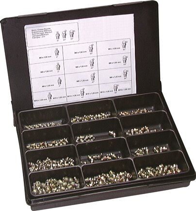 Assortimento di ingrassatori, 80 pezzi