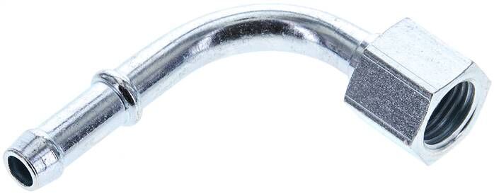 nipplo per tubo flessibile a 90° G Dado per raccordo da 1/4", 7 - 8 mm