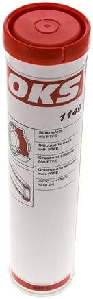 OKS 1149, grasso siliconico a lunga durata con PTFE - cartuccia da 400 ml