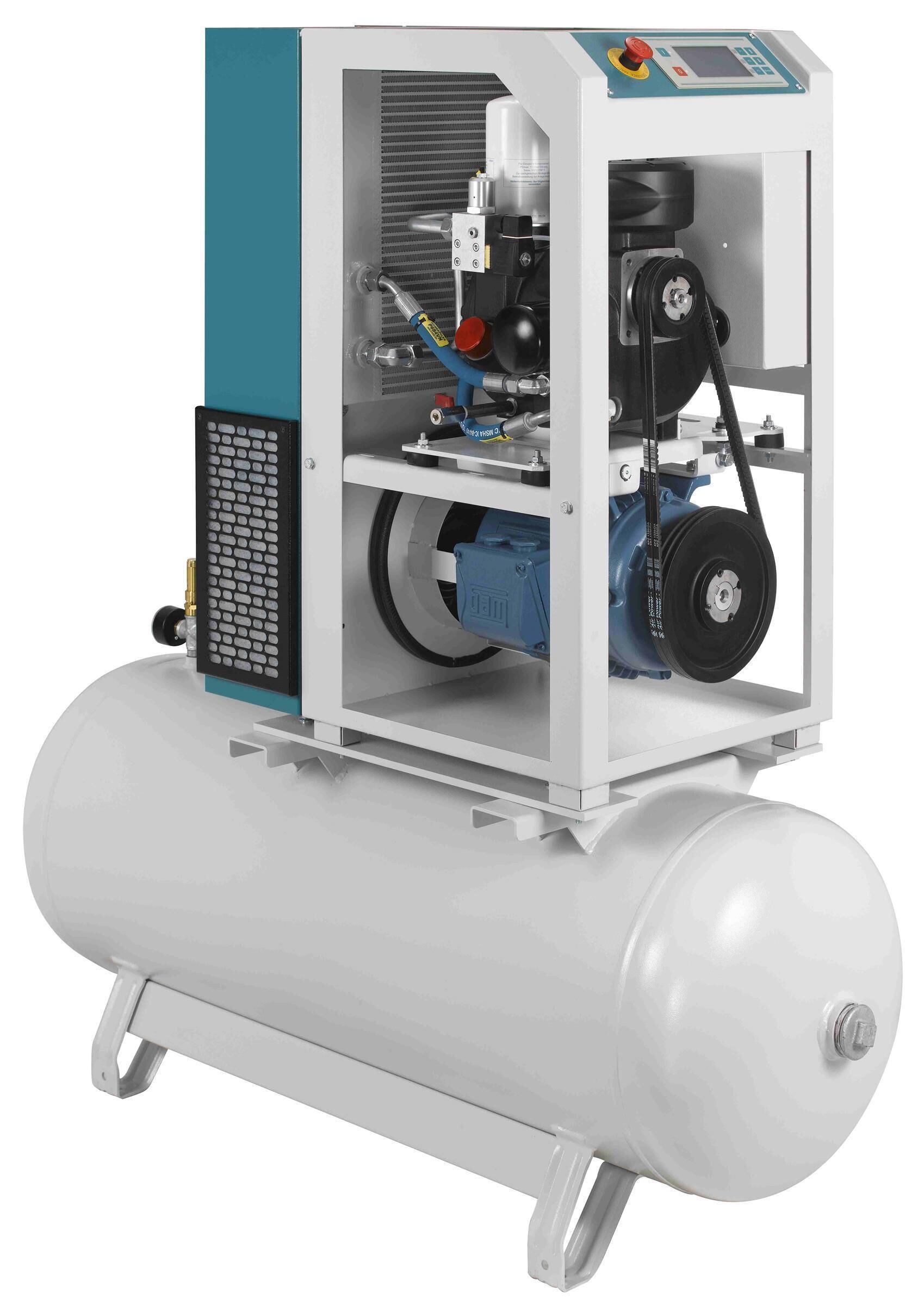 RENNER-Kompressor RSD-PRO 5,5 auf 90 Liter Behälter | Schraubenkompressor