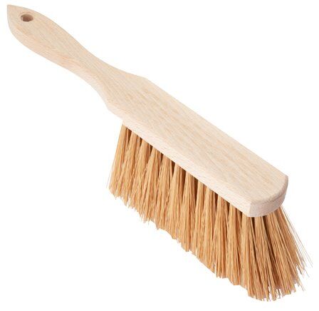 Scopa manuale industriale in legno con setole in poly-cocco, per sporco grossolano, 30 cm