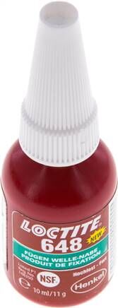 Composto legante anaerobico, LOCTITE, 10 ml, alta resistenza, 648/10