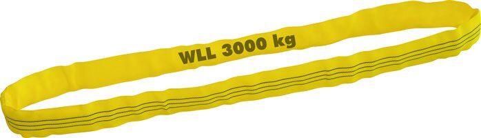 Cinghia ad anello EN 1492-2, lunghezza di lavoro 6 m, portata 3000 kg