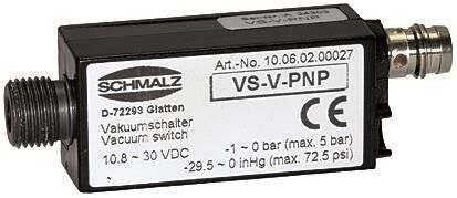 Vakuumsensor / Schaltfunktion: PNP G1: 1/8 AG / G2: M5 IG / G3: M8x1 AG 108431