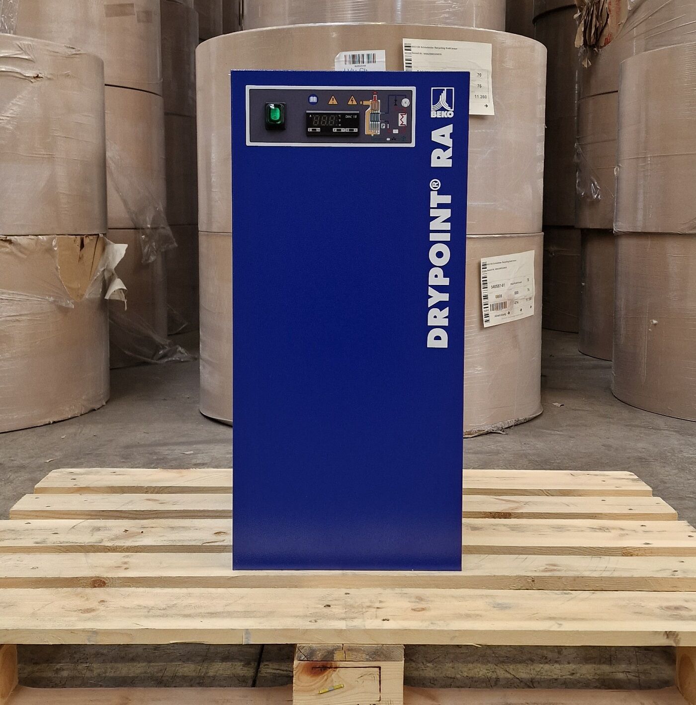 BEKO DRYPOINT® RA 50 / AC · 850 l/min · 0,22 kW · G 1/2 innen · Druckluft-Kältetrockner 