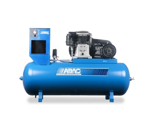 ABAC B7/500 FT10 ET compresseur 10HP 500L (400V) sécheur intégré