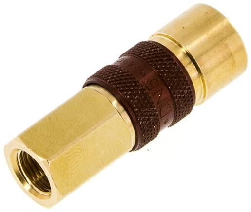 Prise d'accouplement (NW5) G 1/8"(FF), marron, triangle 9,5 mm