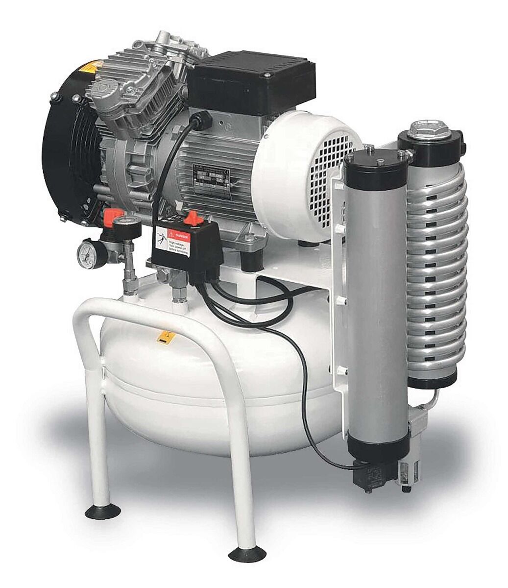 CLEANAIR compressore oil-free CLR 15/25 T 1.5HP 25L (230V)