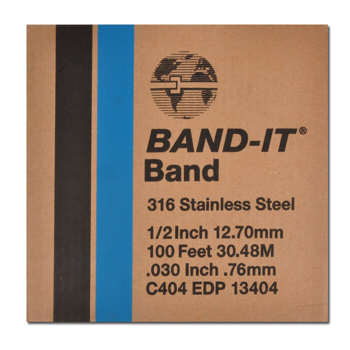 Band-It 316, 19,1 (3/4") mm, ruban (rouleau de 30,5 mtr.)