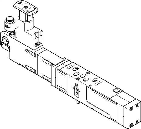 FESTO VABF-S4-1-R6C2-C-10E (560776) Reglerplatte
