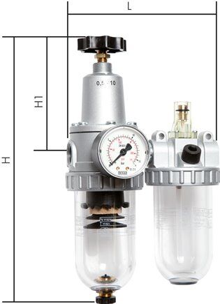 Régulateur Basse Pression Pour Réservoir De Gaz - Connexions Fem-rc1/4 Et Fem-rp1/2 - Débit 0.5 à 10 Kg/h - Pour Cuve 300L Et Plus