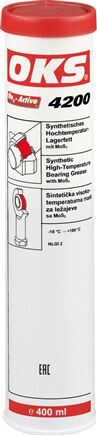 OKS 4200 - Grasso sintetico per alte temperature (MoS2) cartuccia da 400 g