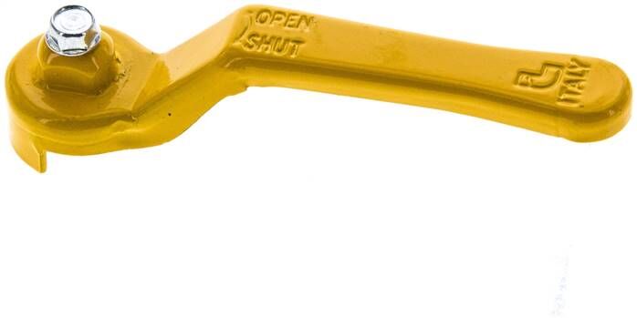 Maniglia combinata gialla, misura 2, standard (acciaio zincato e verniciato)