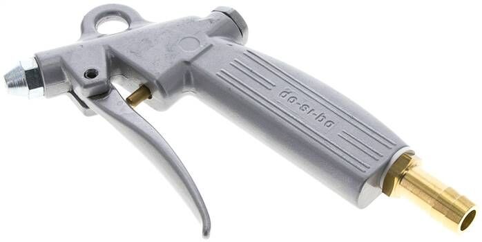 Pistola di soffiaggio in alluminio, regolabile 13 mm con ugello corto Ø 1,5 (standard)