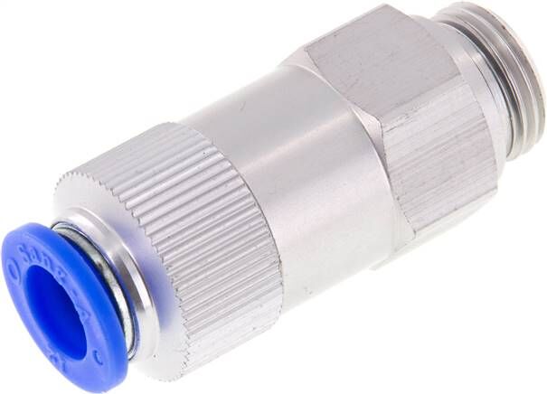 Clapet anti-retour G 1/2"-12mm, débit du tuyau au filetage, standard IQS