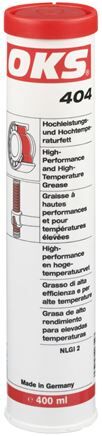 OKS 404 - Grasso ad alte prestazioni per alte temperature, cartuccia da 400 ml