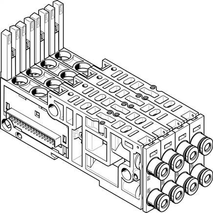 FESTO VMPAL-AP-4X10-QS4-2 (561090) Anschlussplatte