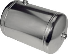 Serbatoio dell'aria compressa in acciaio inox da 24 litri e 11 bar (con piedini)