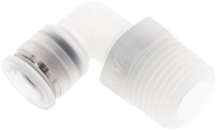 Connettore push-in angolare R 1/2"-10mm, IQS-PP