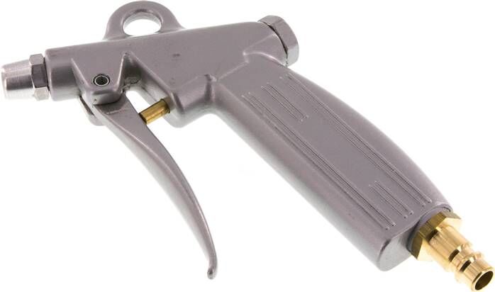 Pistolet de soufflage en aluminium avec embout antibruit DN 7,2