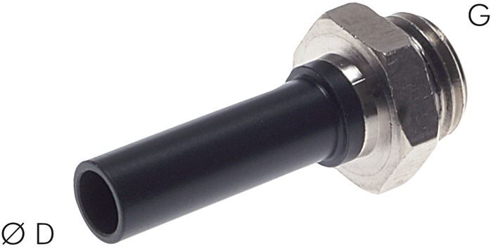 Nipplo a vite G 3/8"-12mm Nipplo a pressione, standard IQS