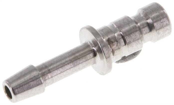 Connecteur d'accouplement (NW2,7) tuyau de 3mm, 1.4404